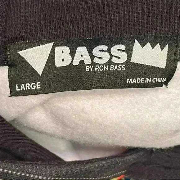 Bass by Ron Bass Large 84 hoodie sweatshirt & Medium Sweatpants 90’s Hip Hop - Picture 16 of 16